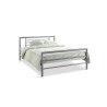 SANTAL, lit - métal - sommier inclus - 3 tailles