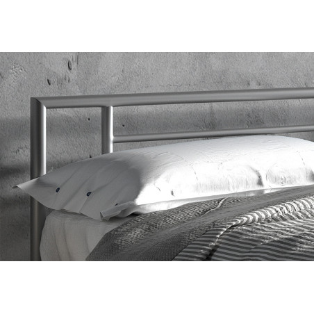 SANTAL, lit - métal - sommier inclus - 3 tailles