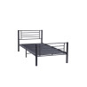 SEQUOIA, lit - métal - sommier inclus - 3 tailles