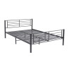 SEQUOIA, lit - métal - sommier inclus - 3 tailles