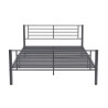 SEQUOIA, lit - métal - sommier inclus - 3 tailles
