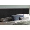 ROTIN, lit - simili cuir - sommier inclus - 2 tailles - 2 finitions