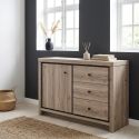 Commode GREGORY avec 1 porte et 3 tiroirs