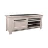 Meuble TV MALAGA 155 cm - Chêne et céramique grise - Girardeau