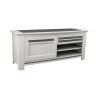 Meuble TV MALAGA 155 cm - Chêne et céramique grise - Girardeau