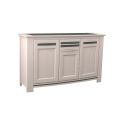 Buffet MALAGA 175 cm - Chêne et céramique grise - Girardeau