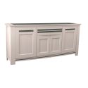 Buffet MALAGA 230 cm - Chêne et céramique grise - Girardeau