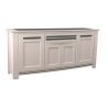Buffet MALAGA 230 cm - Chêne et céramique grise - Girardeau