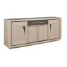 Buffet FARO 230 cm - Chêne et céramique grise - Girardeau