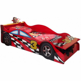 Lit voiture Racer rouge...