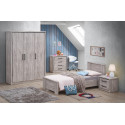 Chambre enfant complète CELIA avec armoire 3 portes