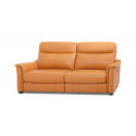 Canapé 2,5 places en cuir RS-04511 avec 1 relax électrique