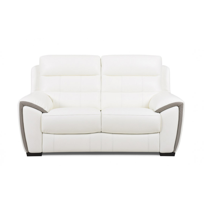 Canapé 2 places en cuir RS-05711 avec 1 relax électrique