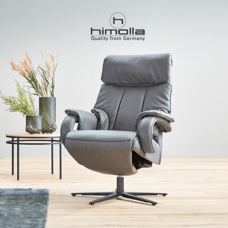Fauteuil relax électrique COSYFORM 7717 en cuir taille L de la marque HIMOLLA