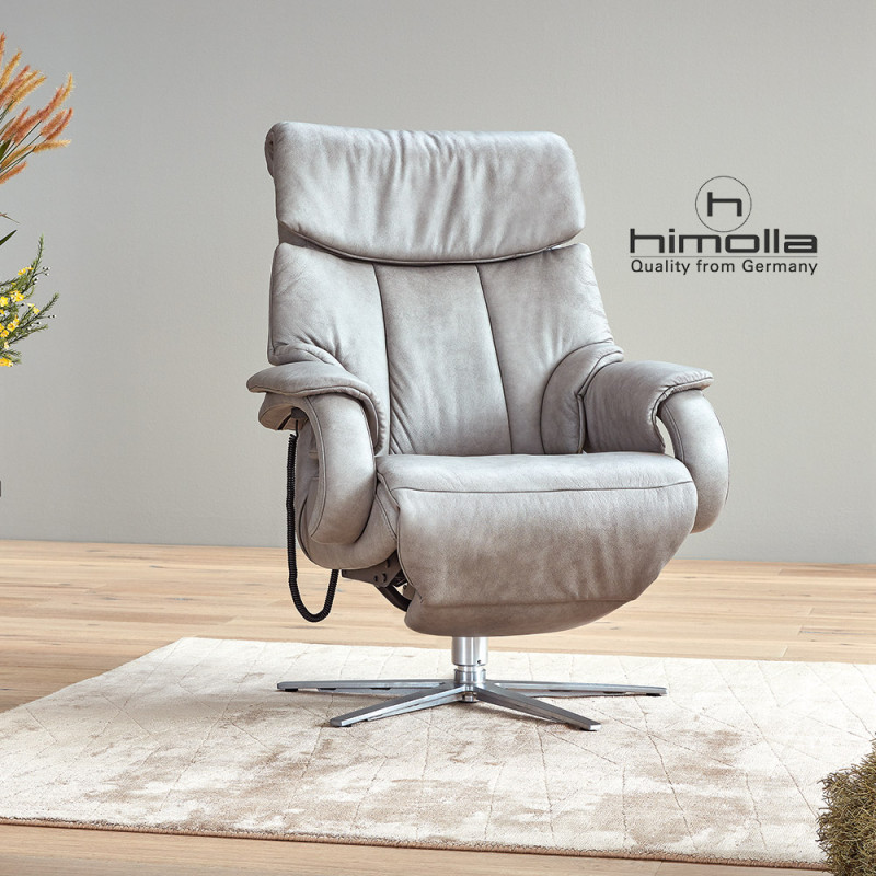 Fauteuil relax électrique COSYFORM 7717 en cuir Eleganza taille M de la marque HIMOLLA