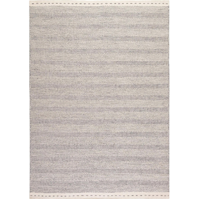 Tapis en laine My Jaipur 333 Silver tissé main