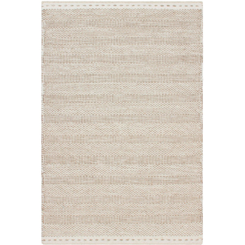 Tapis en laine My Jaipur 333 Beige tissé main
