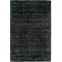 Tapis My Maori Anthracite en viscose tissé main