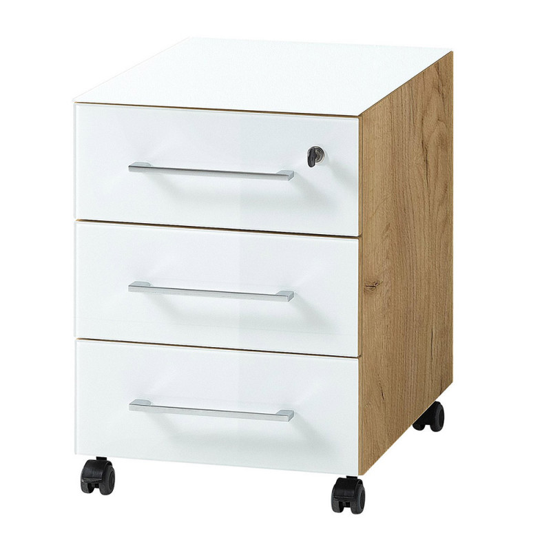 Caisson de bureau MARTY proposé en 2 finitions