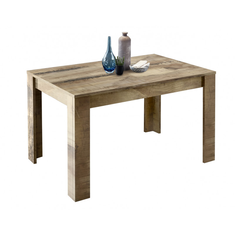 Table à manger extensible Burga 137 cm (+48) en décor Pero