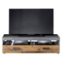 Meuble TV Indiana 139 cm avec étagère mural incluse