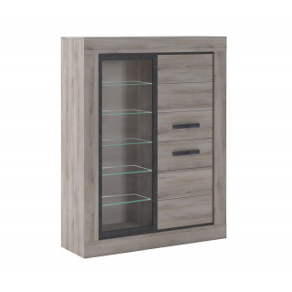Vitrine WADE 128 cm avec 3...