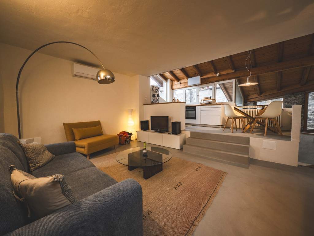 gîte - salon tamisé